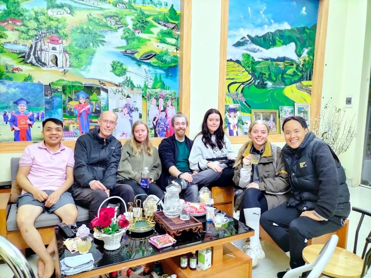 Hoa Son Tra Hotel Mu Cang Chai Exteriör bild
